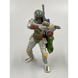 LFT Star Wars 2007 3.5" PVC Collectible Boba Fett Action Figure Toy
